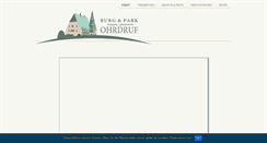 Desktop Screenshot of burg-ohrdruf.de